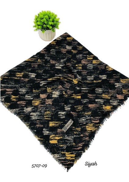 5707 Flamlı Pamuk Eşarp