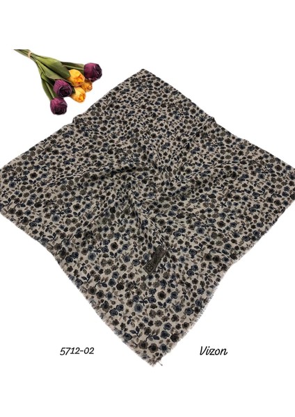 5712 Flamlı Pamuk Eşarp