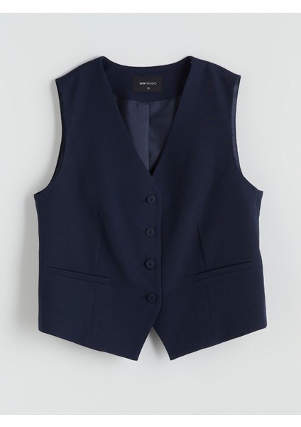 Yeni Sezon V Yaka Kadın Klasik Yelek indirimleri