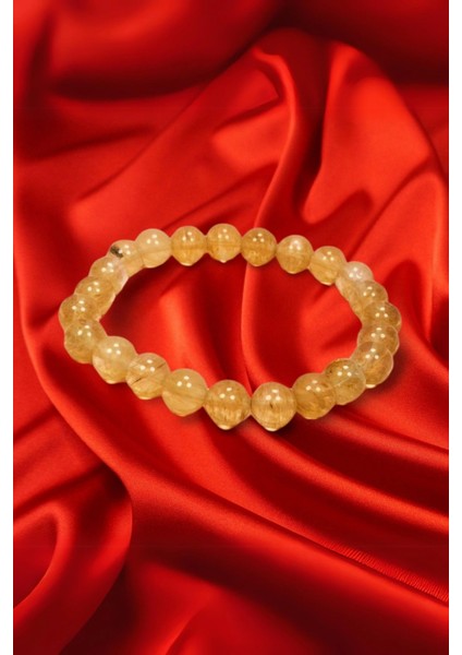 Sitrin Doğal Taş Bileklik Kutulu fırsatları