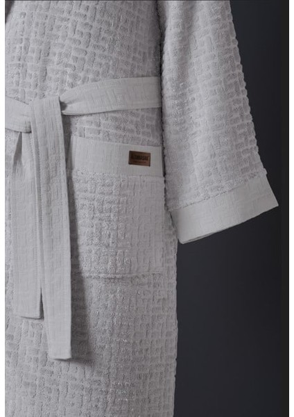 Bambu Bornoz Seti Lisse Coin Ivory fırsatları