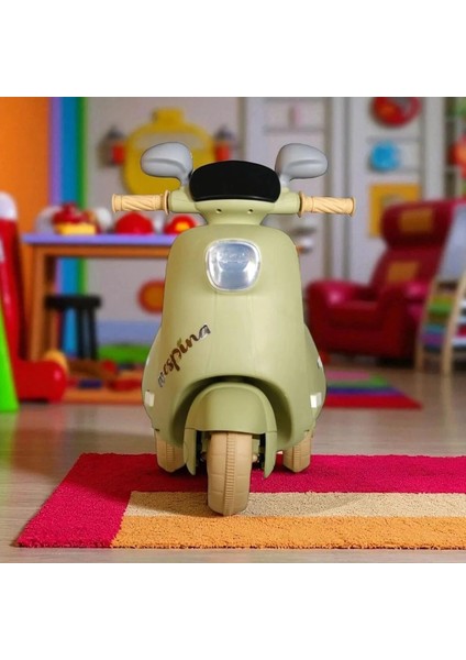 Wespina Kumandalı Akülü Motor 6V Yeşil Wpak3