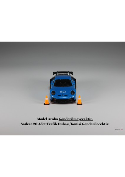1/64 Ölçek Diorama Trafik Dubası, Trafik Konisi, Garaj Diorama Aksesuarı, Diorama Aksesuar
