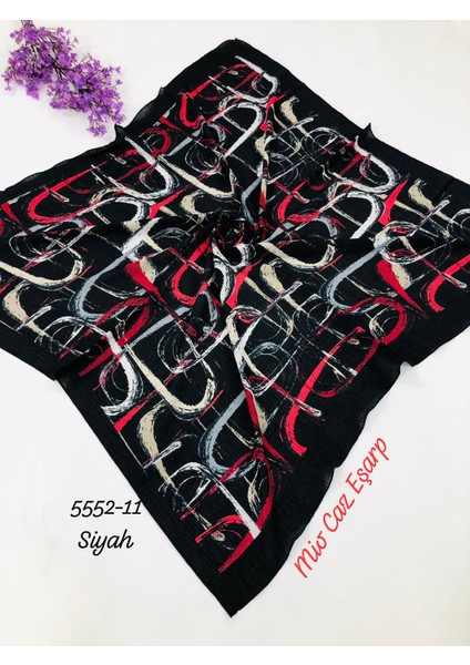 5552 Desenli Mio Caz Eşarp