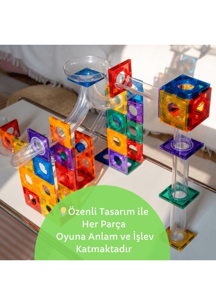 168 Parçalı Manyetik Parkur Seti
