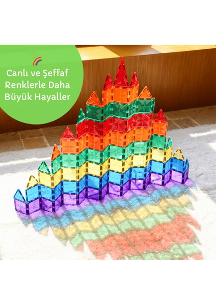 168 Parçalı Manyetik Parkur Seti