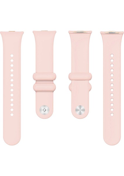 Xiaomi Redmi Watch 4 / 5 Uyumlu Yumuşak Silikon Kordon + Kasa ve Ekran Koruyucu modelleri