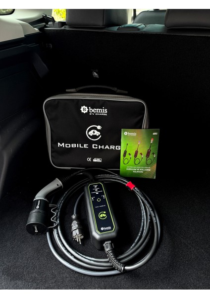 Pro Mobile 22KW 10 Metre Elektrikli Araç Taşınabilir Şarj Cihazı modelleri