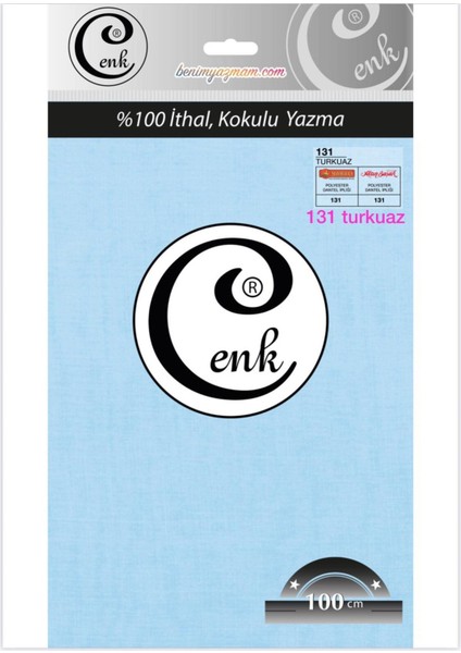 3001 Cenk 100 cm Düz Poşetli Yazma