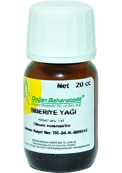 Biberiye Yağı 20CC