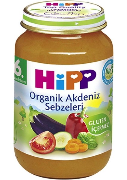 P Organik Akdeniz Sebzeleri 190 gr