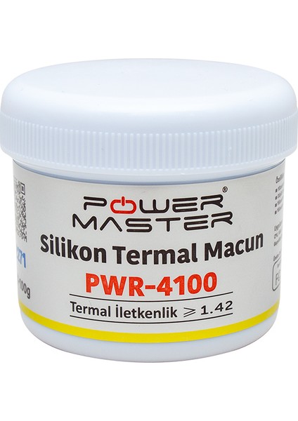 PWR-4100 Beyaz Termal Macun 100 Gram 1.42W/M-K