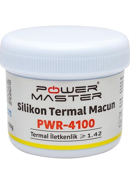 PWR-4100 Beyaz Termal Macun 100 Gram 1.42W/M-K fiyatları