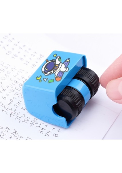 Bölme Işlemi Alıştırma Test Kaşesi Mürekkepli Şeritli, Otomatik Soru Üreten, Matematik Eğitim Aracı,