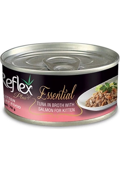 Reflex Plus Ton Balık ve Somonlu Yavru Konserve Kedi Maması 70 gr