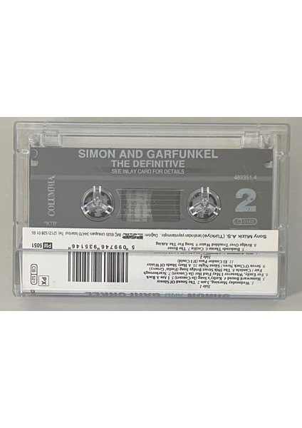 Simon And Garfunkel The Definitive Kaset (Orijinal Dönem Baskı Kaset) fiyatları