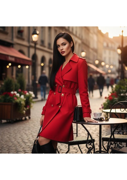 Front Lace Gerçek Tül Peruk Düz / Doğal / 65/70CM