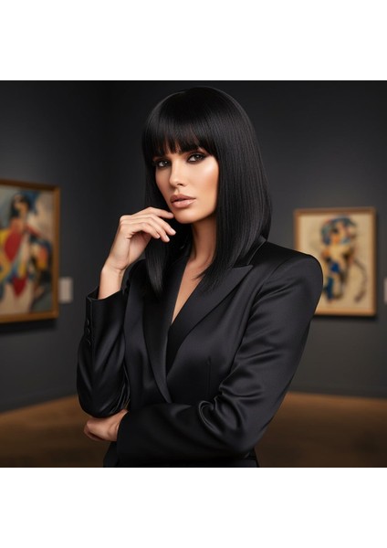 Fiber Sentetik Tepelik / Siyah