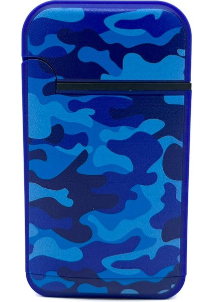 Cool Tasarım Jet Alev Çakmak - Blue Camo
