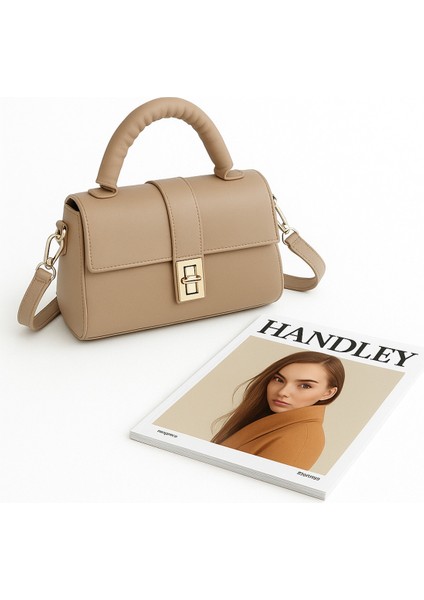 Premium Kilit Detaylı Omuz & El Çantası