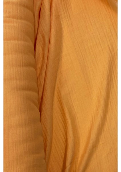 Çok Amaçlı Müslin Pamuklu Bebek Örtü ve Battaniye Kumaşı Müslin Bez Turuncu 7 fiyatları