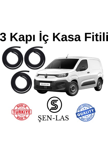 Citroen Berlingo Panelvan (2019-2025) Şen-Las 3 Kapı Fitili ŞL41207