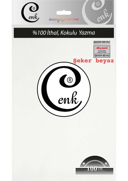 3001 Cenk 100 cm Düz Poşetli Yazma