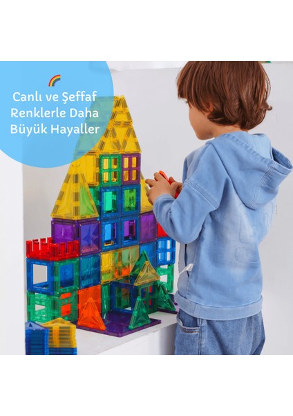 200 Parçalı Manyetik Karma Parkur Seti