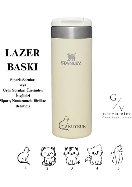 Kişiselleştirilebilir The Aerolight Transit Mug 0.47 Lt Krem fiyatları