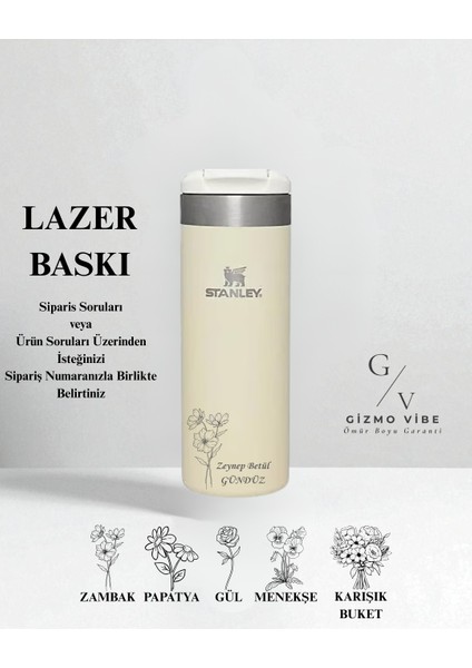 Kişiselleştirilebilir The Aerolight Transit Mug 0.47 Lt Krem fırsatları