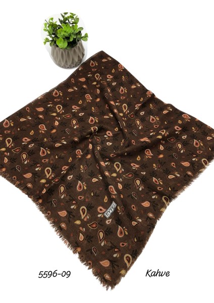 5596 Flamlı Pamuk Eşarp