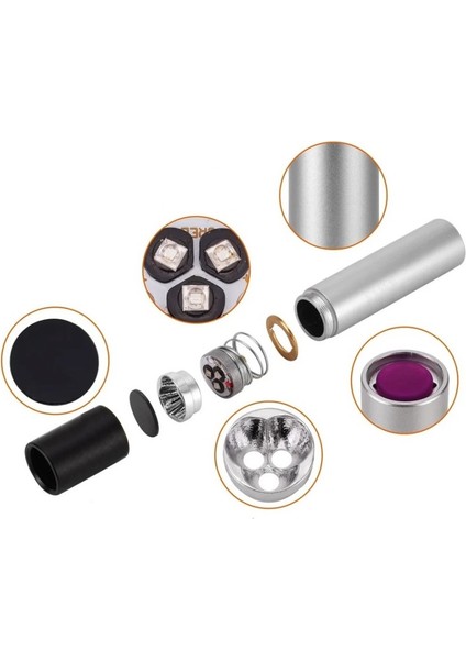 Şarjlı Kriminal Uv El Feneri Uv Mor Işık 15WATT 365NM indirimleri