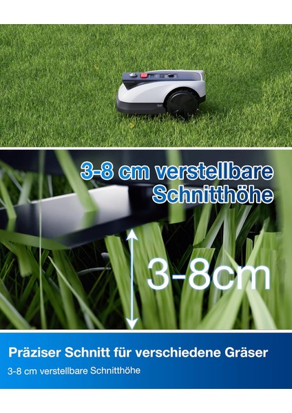 Goat O500 Akıllı Lidar Çim Biçme Robotu | Kablosuz Haritalama, 500 M² Kapsama Alanı, 3D Görüşlü Navigasyon fiyatları