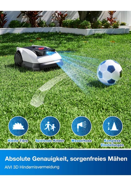 Goat O500 Akıllı Lidar Çim Biçme Robotu | Kablosuz Haritalama, 500 M² Kapsama Alanı, 3D Görüşlü Navigasyon indirimleri