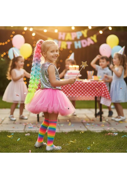 Bn Örgülü Lastikli At Kuyruğu / ACM13