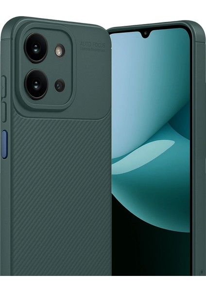 Xiaomi Redmi 15C Uyumlu Kamera Korumalı (Karbon Tasarım) Koruyucu Lüx Silikon Kılıf fiyatları