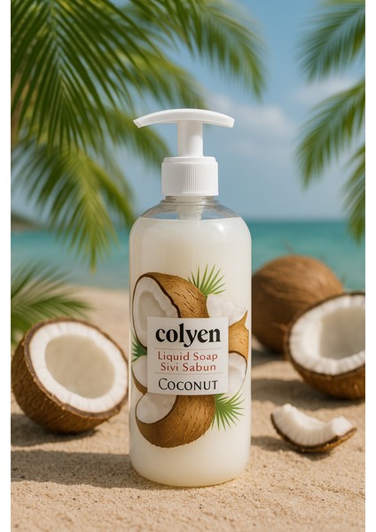 Coconut Kokulu Sıvı Sabun 500 ml