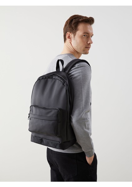 Yeni Sezon Çift Fermuarlı Erkek Sırt Çantası