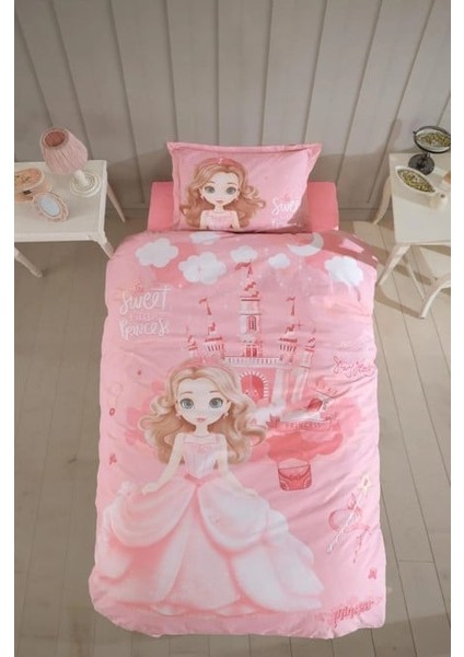 Ranforce Nev Takımı Tek Kişilik Sweet Princess V1 Pudra