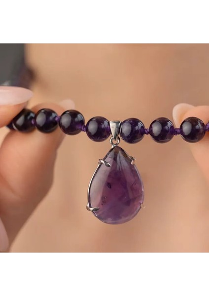 Ametist Doğal Taş Kolye fiyatları