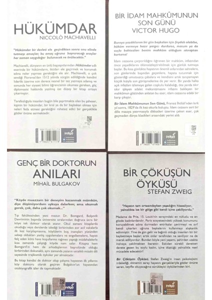 Genç Bir Doktorun Anıları - Bir Çöküşün Öyküsü - Bir Idam Mahkumunun Son Günü - Hükümdar fiyatları