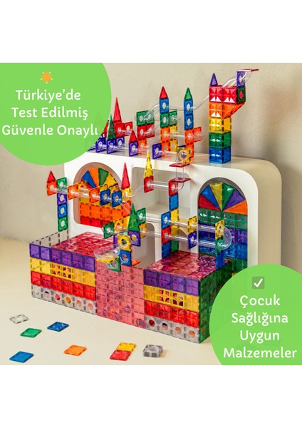 168 Parçalı Manyetik Parkur Seti