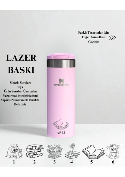 Özel İsimli The Aerolight Transit Mug .47L / 16OZ Pudra Pembe Özel İsimli indirimleri