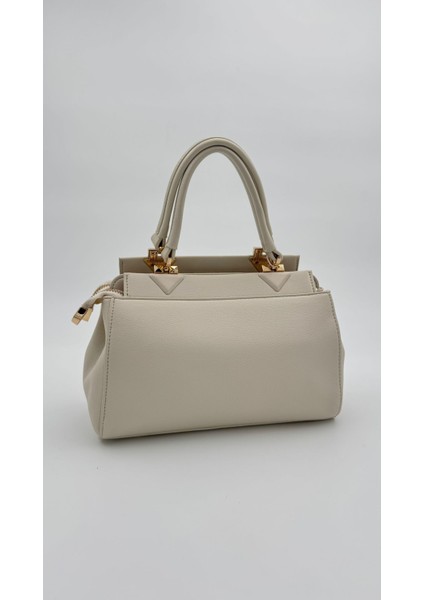 Krem Şerit Dikiş Model El Çantası Orijinal Levid'or Premium fırsatları