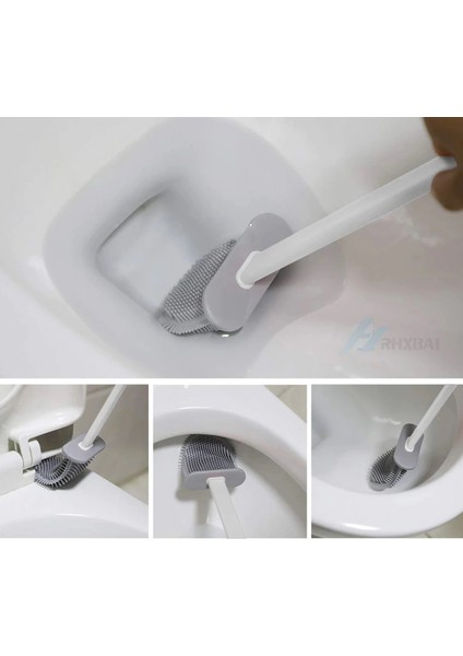 Hijyenik Klozet Temizleme Silikonu Esnek Fırça (4887) fiyatları
