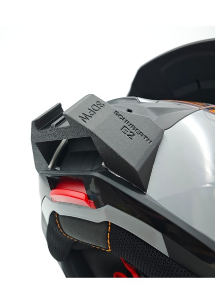 Schuberth E2 Kask uyumlu chinmount aksiyon kamera çene bağlantı aparatı seti