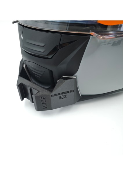 Schuberth E2 Kask uyumlu chinmount aksiyon kamera çene bağlantı aparatı seti modelleri