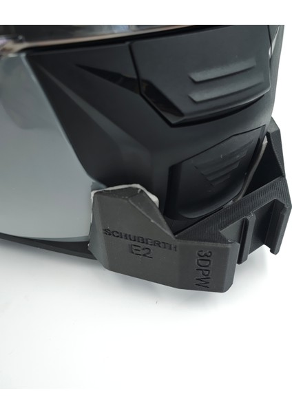 Schuberth E2 Kask uyumlu chinmount aksiyon kamera çene bağlantı aparatı seti fırsatları