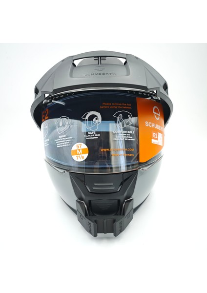 Schuberth E2 Kask uyumlu chinmount aksiyon kamera çene bağlantı aparatı seti