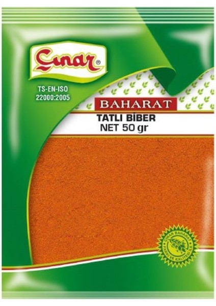 Tatlı Toz Kırmızı Biber 50GRX5PAKET